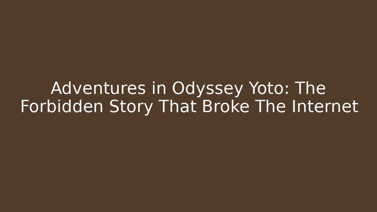 Adventures in Odyssey Yoto: The Forbidden Story That Broke The Internet