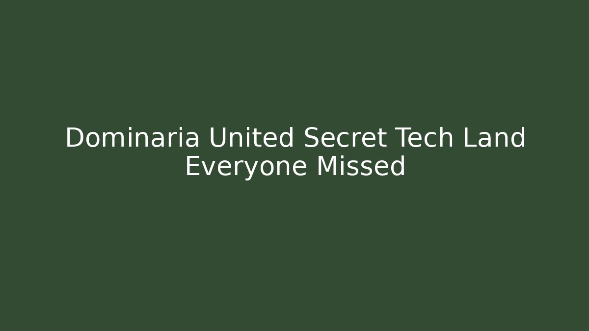 Dominaria United Secret Tech Land Everyone Missed