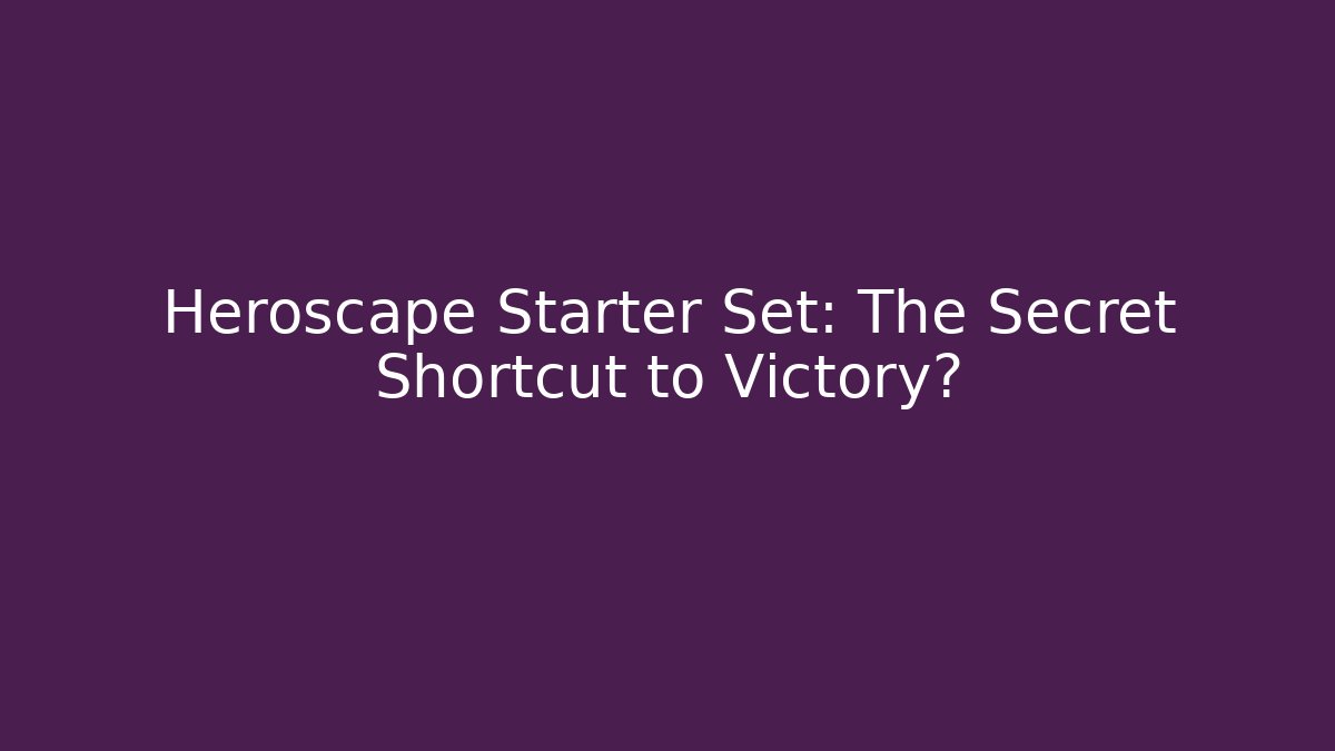 Heroscape Starter Set: The Secret Shortcut to Victory? - The Family Holidays
