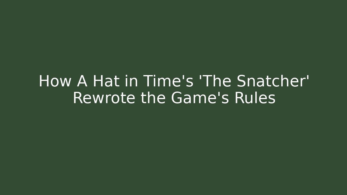 How A Hat in Time's 'The Snatcher' Rewrote the Game's Rules