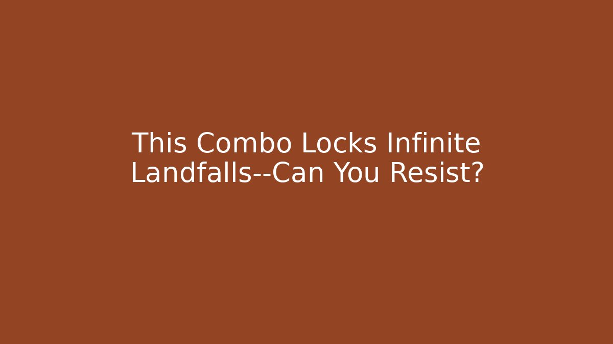 This Combo Locks Infinite Landfalls—Can You Resist? - The Family Holidays