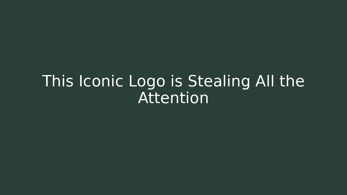 This Iconic Logo is Stealing All the Attention