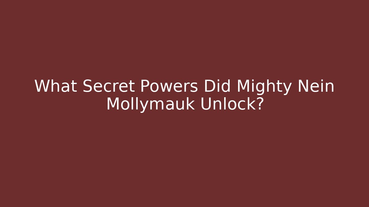 What Secret Powers Did Mighty Nein Mollymauk Unlock?